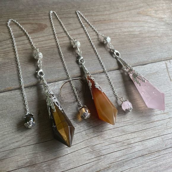 CRYSTAL Pendulums - Picture 1 of 4